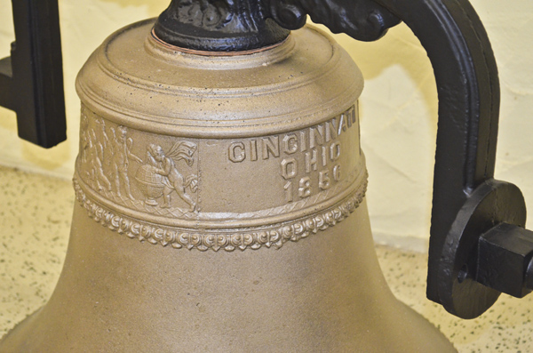 Close up of Coffin bell